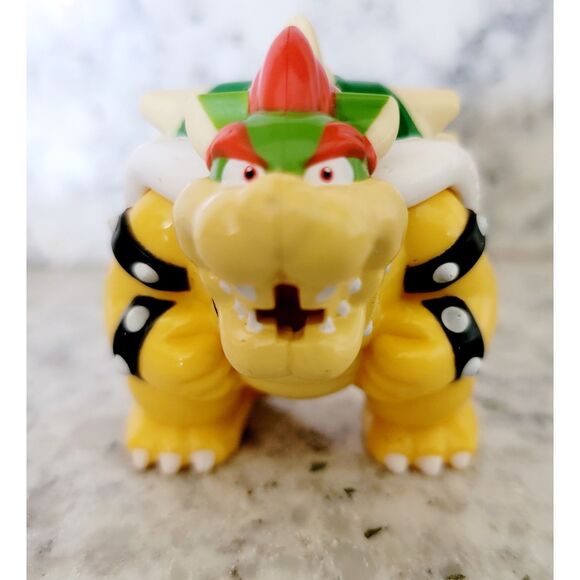 McDonalds Happy Meal Toy Super Mario Bros. Movie #7 Bowser Figure *No‎ FIRE* - Picture 1 of 6
